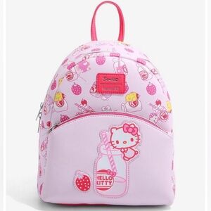 BNWT Hello Kitty Strawberry Loungefly Backpack